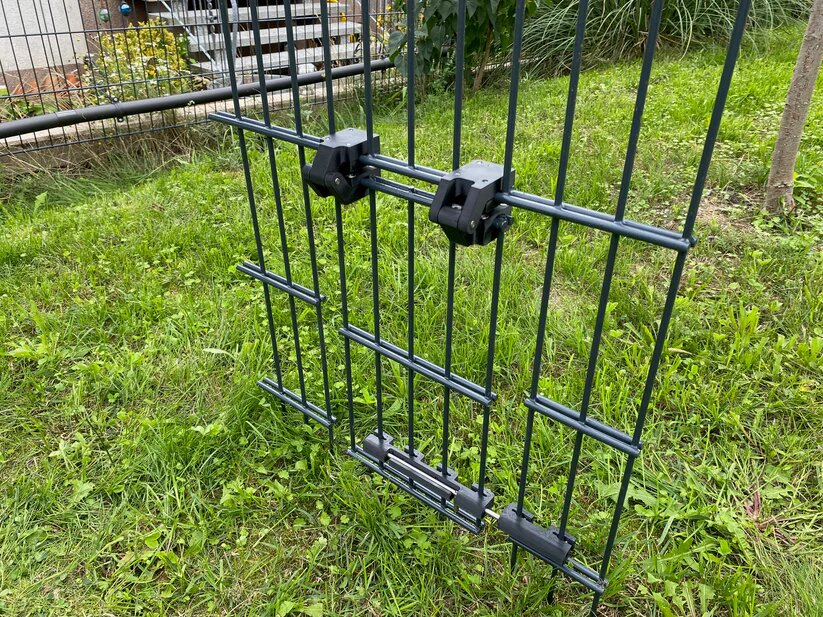 Scharnier für Doppelstabmatten Typ D