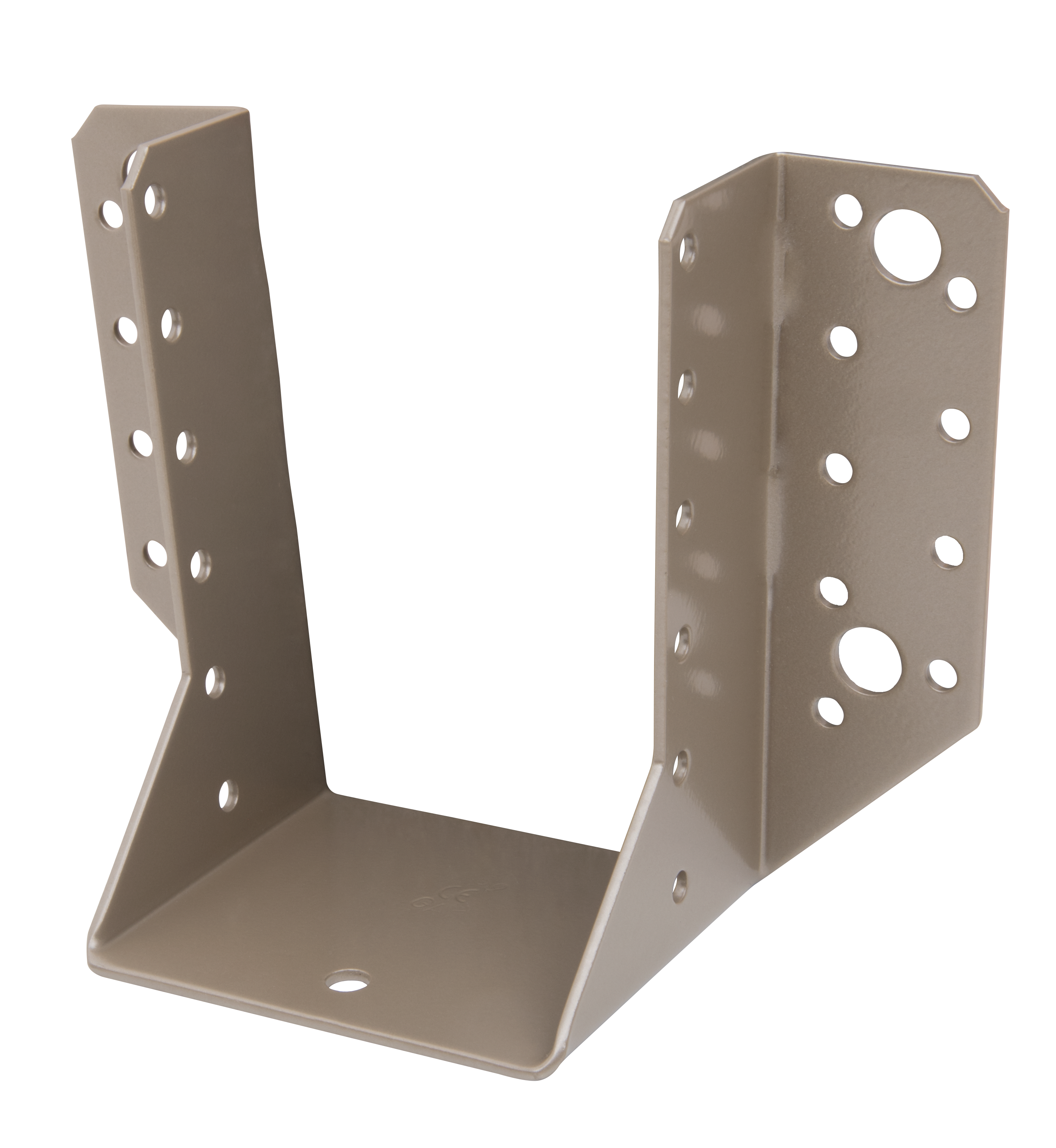DURAVIS® Balkenschuh, Typ A, Farbe perlbeige, Größe 80x120mm (Inhalt: 25 St./Pack.)