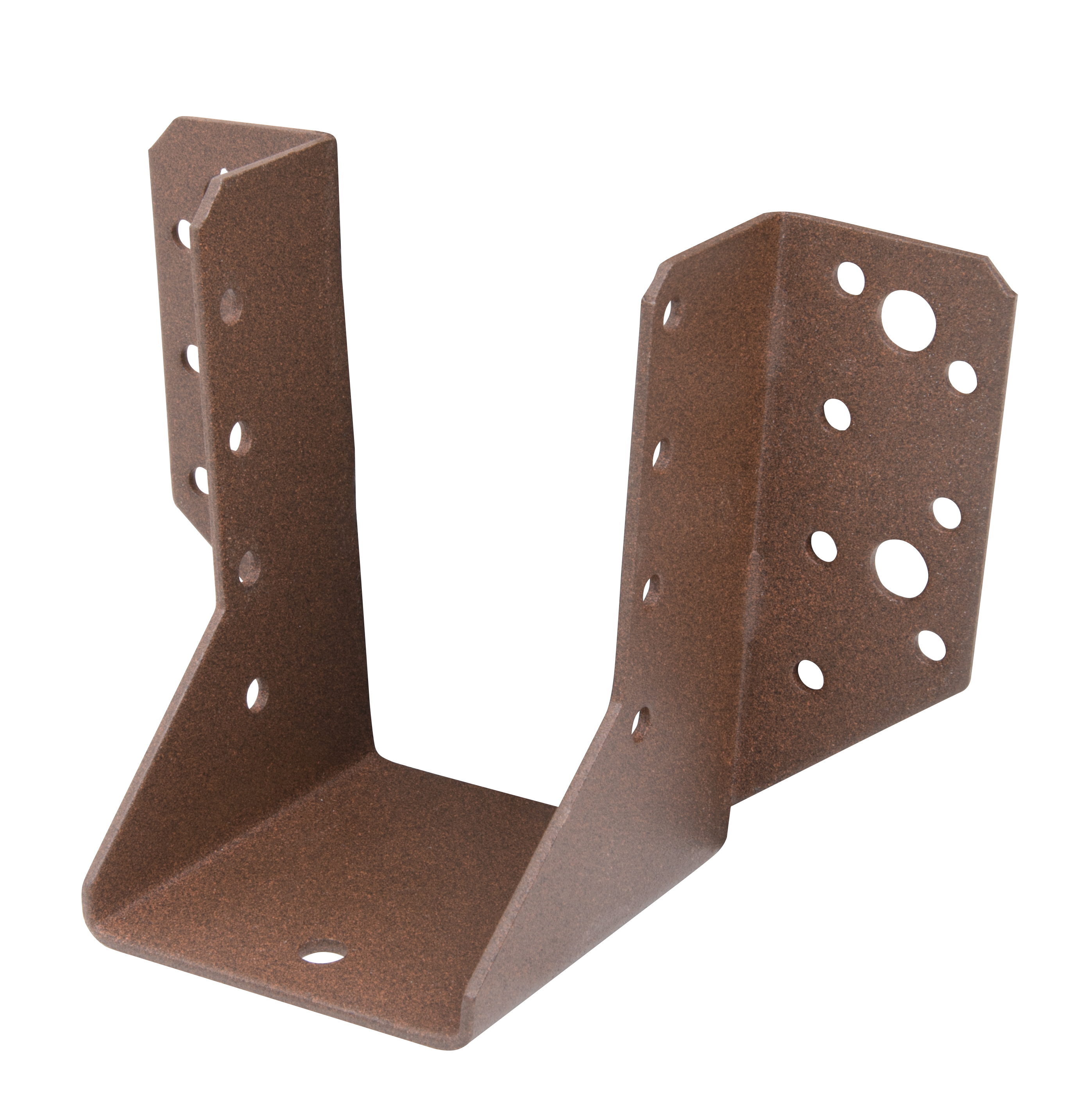 DURAVIS® Balkenschuh, Typ A, Farbe rostbraun, Größe 60x100mm (Inhalt: 25 St./Pack.)