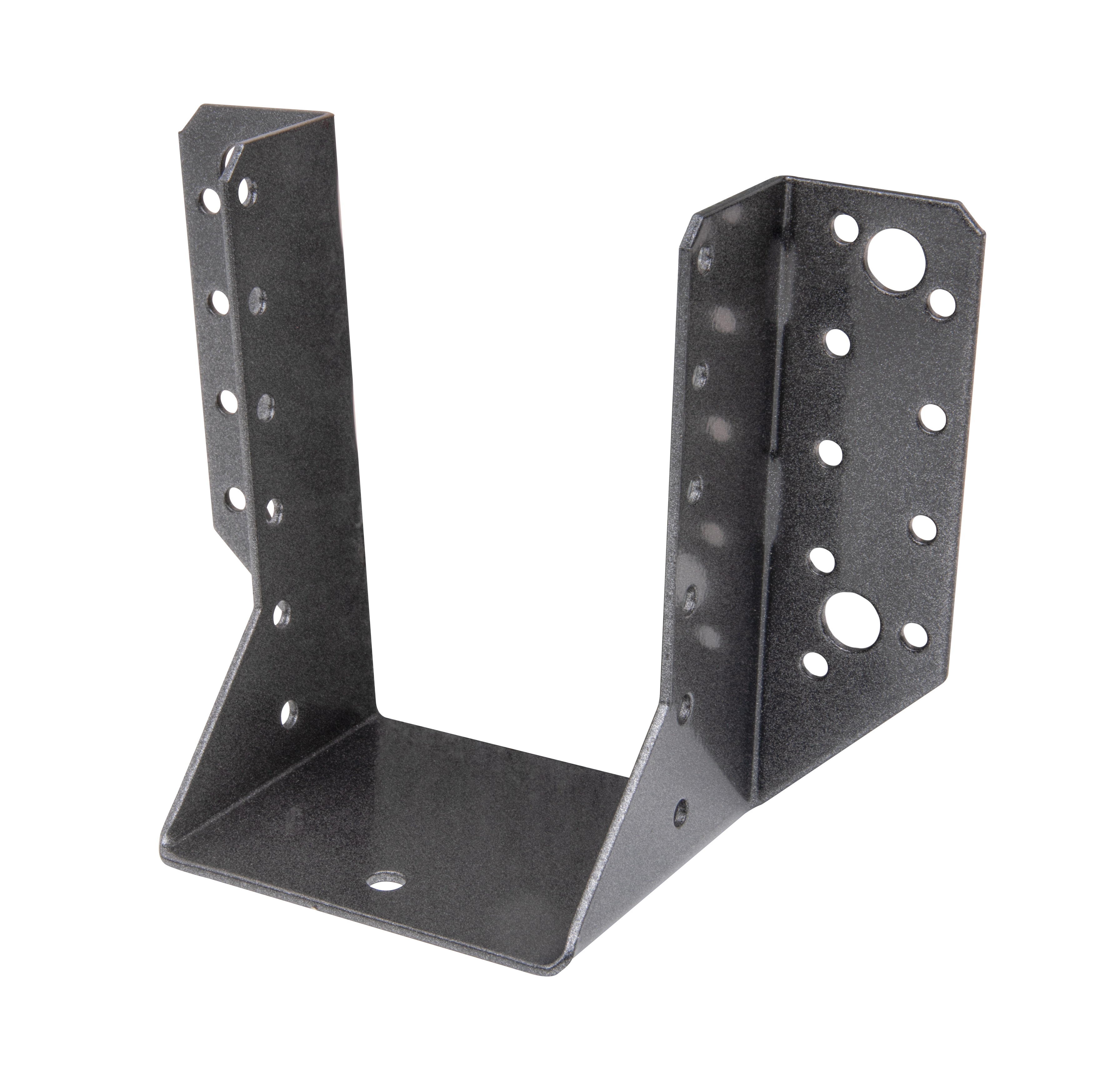 DURAVIS® Balkenschuh, Typ A, Farbe schwarzdiamant, Größe 80x120mm (Inhalt: 25 St./Pack.)