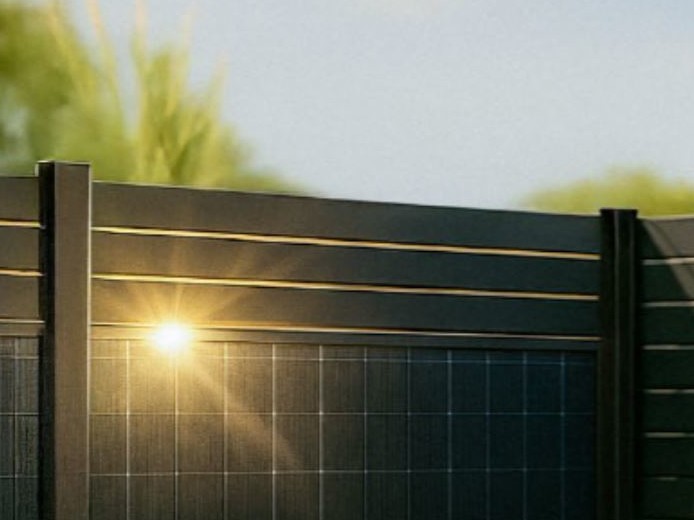 Zaunkraftwerk Falagotti Powerline Eleganza 2, 3 oder 4 Solarmodule (890-1780 Wp) - Plug & Play